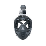 Full Face Snorkel Mask // GoPro 2.0 Edition // Grey