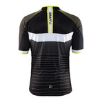 Gran Fondo Jersey // Black + Race (XL)