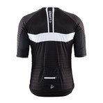 Gran Fondo Jersey // Black + White (2XL)