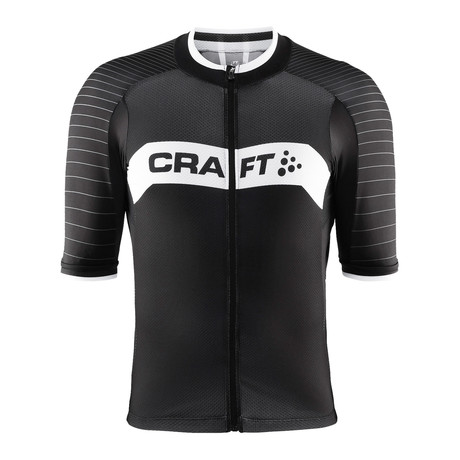 Gran Fondo Jersey // Black + White (S)