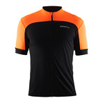 Balance Jersey // Black + Flourange (M)