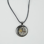 Watch Gear Necklace // Gunmetal