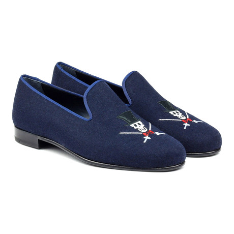 Wellington Slipper // Navy (US: 7)