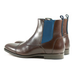 Chelsea Boot // Brown + Blue (US: 7)