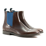 Chelsea Boot // Brown + Blue (US: 6)