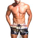 Renaissance Shorts // Brown (Small)