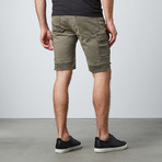 Warshaw Cargo Shorts // Olive (34)