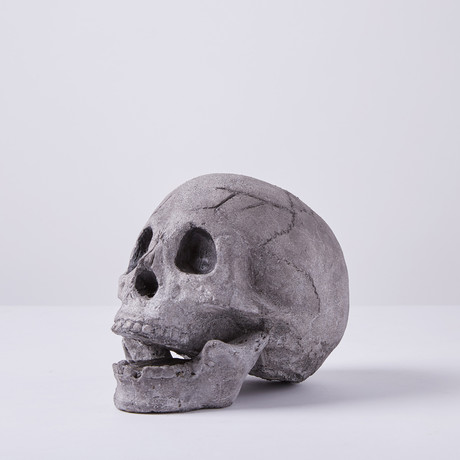 Ceramic Human Skull (Single)
