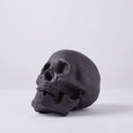 Ceramic Tarred Skull (Single)