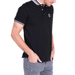 Domuz Short-Sleeve Polo // Black (XL)