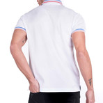 Tilki Short-Sleeve Polo // White (2XL)