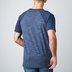 Hurricane Short-Sleeve Shirt // Indigo (L)