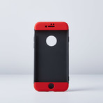 LuxArmor // ProTech 360 // Black+Red (iPhone 6/6s)