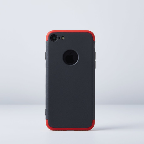 LuxArmor // ProTech 360 // Black+Red (iPhone 6/6s)