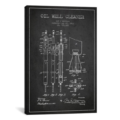 Oil Well Cleaner (18"W x 26"H x 0.75"D)