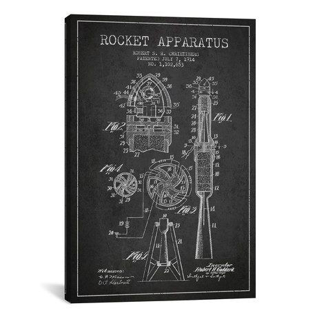 Rocket Apparatus (18"W x 26"H x 0.75"D)