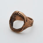 Jaws Ring // Bronze (Size: 5)