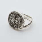 Native Ring // Silver (Size: 5)