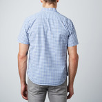 The Best Shirt Ever // Short Sleeve // Gingham Blue (M)
