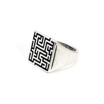 Iron Labyrinth Ring (18)