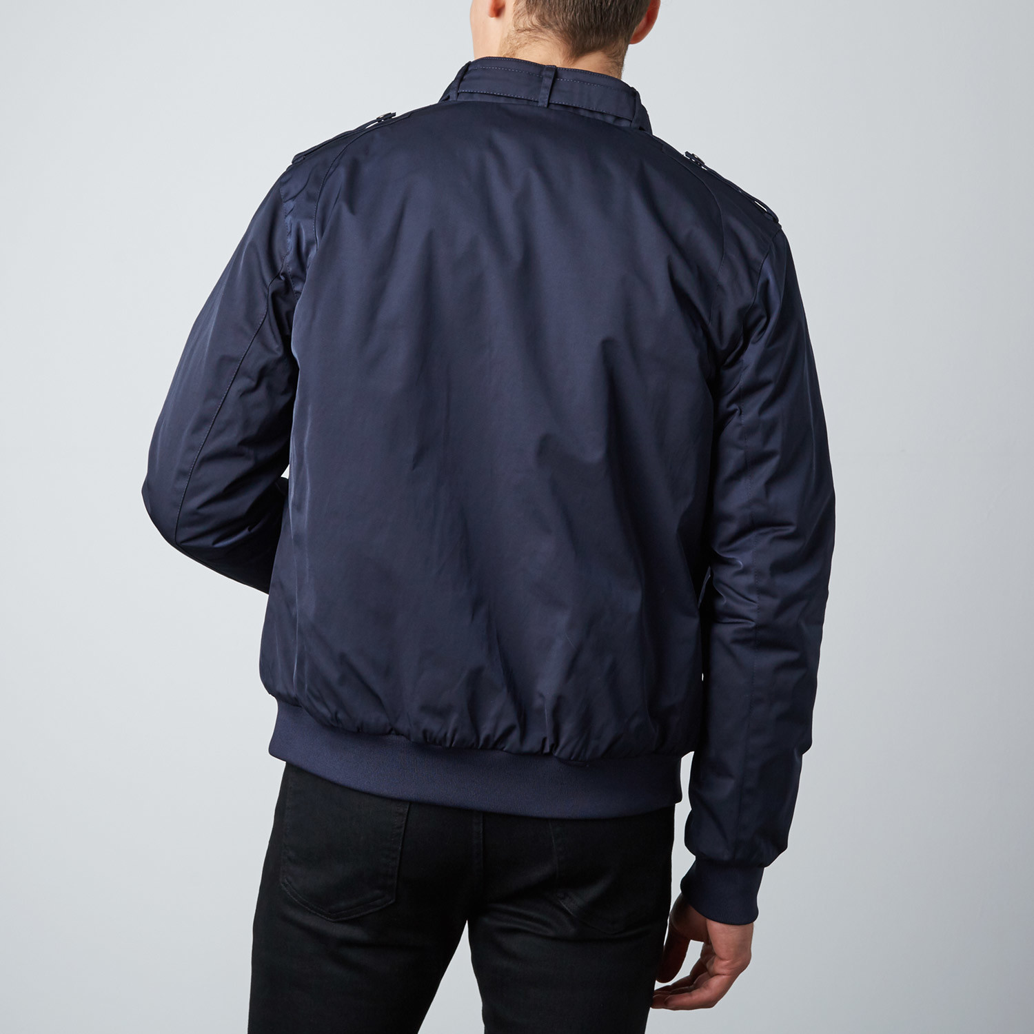 Twill Iconic Racer Jacket // Navy (M) - Members Only - Touch of Modern