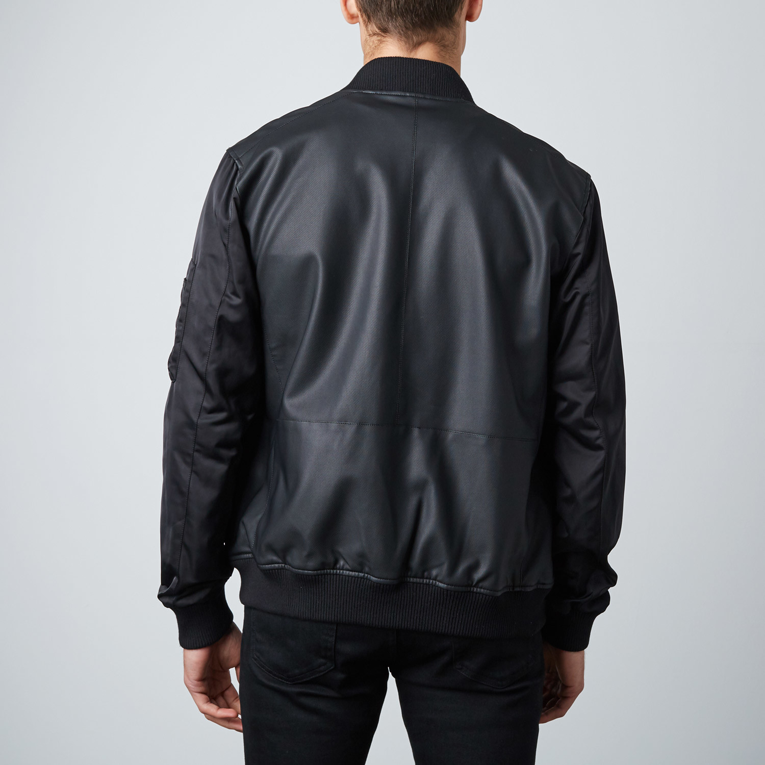 Downtown Bomber Jacket // Black (M) - Members Only - Touch of Modern