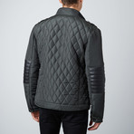 Winslow Quilted Jacket // Dark Green (L)
