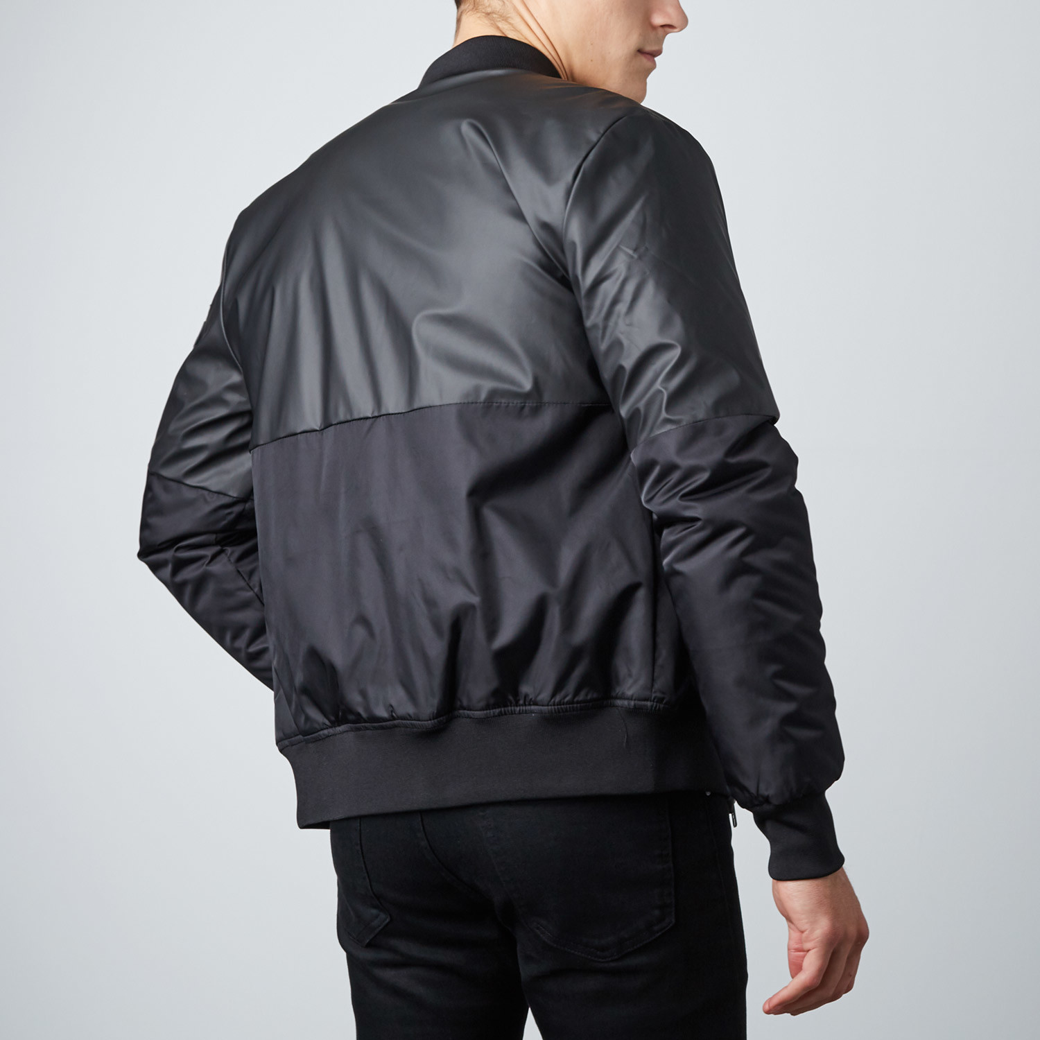Deftone Bomber Jacket // Black (XS) - Members Only - Touch of Modern