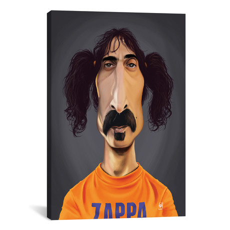 Frank Zappa (18"W x 26"H x 0.75"D)