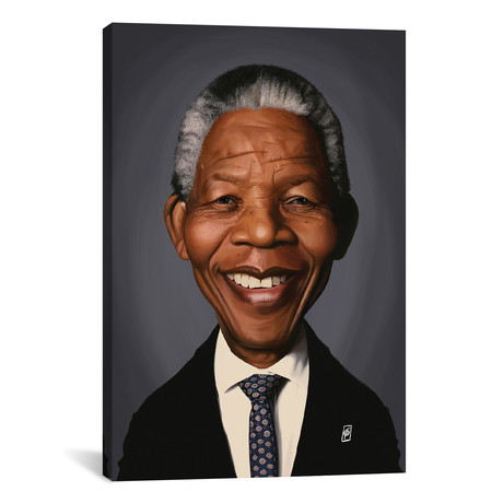 Nelson Mandela (18"W x 26"H x 0.75"D)