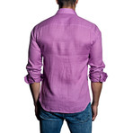 Long Sleeve Shirt // Fuchsia (S)