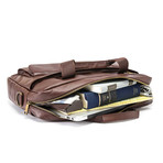 Model No. 1 // Leather Briefcase // Brown