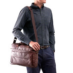 Model No. 1 // Leather Briefcase // Brown