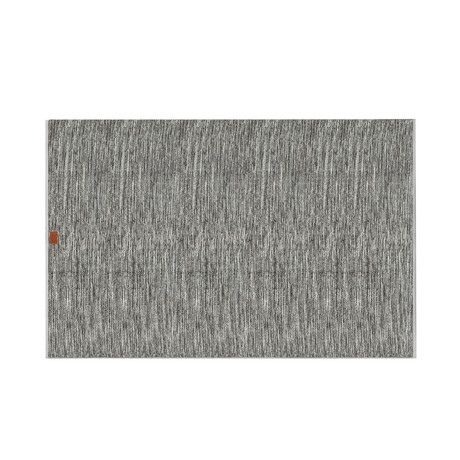 Parker Woven Rug // Charcoal (Small)