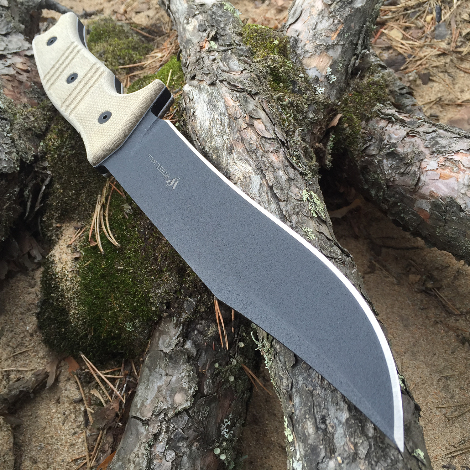 Chieftain (Tan Handle) - Steel Will Knives - Touch of Modern