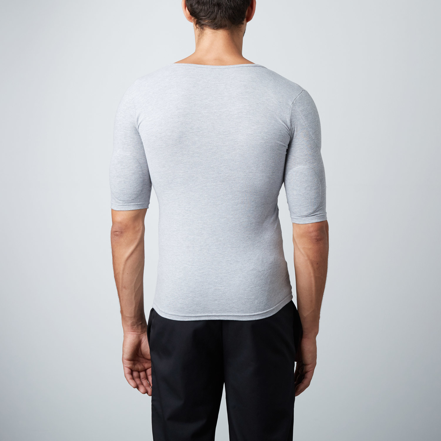 Padded Muscle Shirt // Grey (S) - RounderBum - Touch of Modern