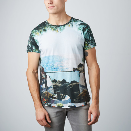 Ob Printed T-Shirt // Sea You There (XS)