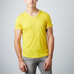 Ob V-Neck T-Shirt // Sulphur (S)
