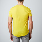 Ob V-Neck T-Shirt // Sulphur (S)