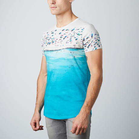 Ob Printed T-Shirt // Beached While (XS)