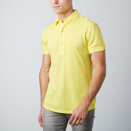 Harris Short Sleeve Polo // Yellow (XS)
