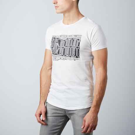 Ob Printed T-Shirt // Limestone Ridge (XS)