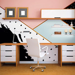 Inky Blots Wall Mural