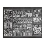 Chalk Quotes Wall Mural