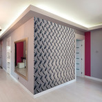 Studded Metal Wall Mural