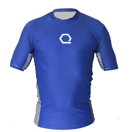 Hydration Short-Sleeve Shirt + Inserts // Blue (S)