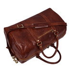 The Ambassador's Duffel Bag (Dark Brown)