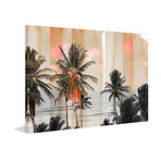 Lake Palms Painting Print // Canvas (18"W x 12"H x 1.5"D)
