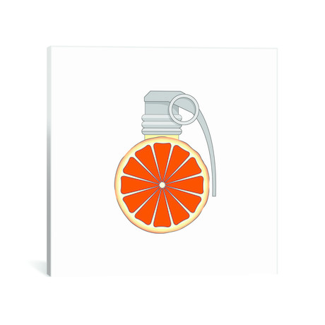 Blood Orange // Izaac Zevalking (18"W x 18"H x 0.75"D)