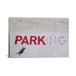 Parking Girl Swing (18"W x 26"H x 0.75"D)